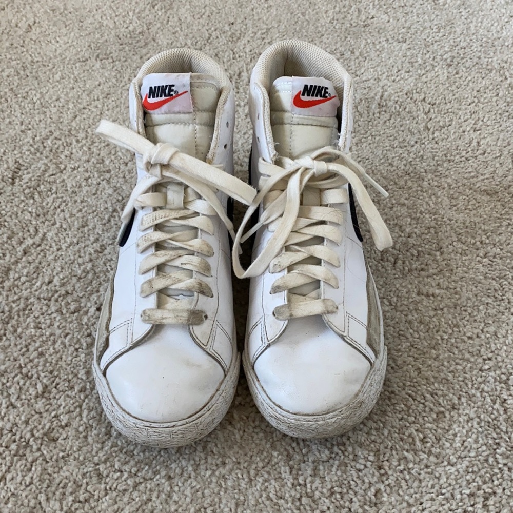 Nike high top blazers